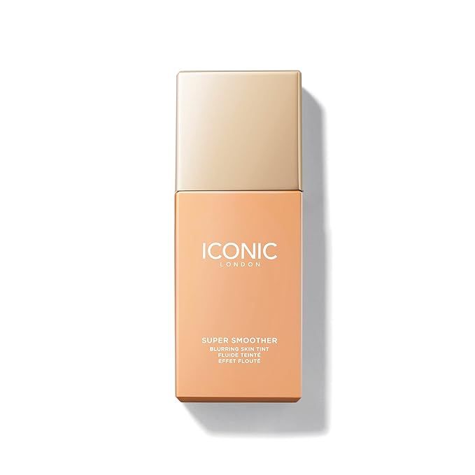 ICONIC LONDON Super Smoother Blurring Skin Tint- Warm Light | Light to Medium Coverage, Hydrating... | Amazon (US)