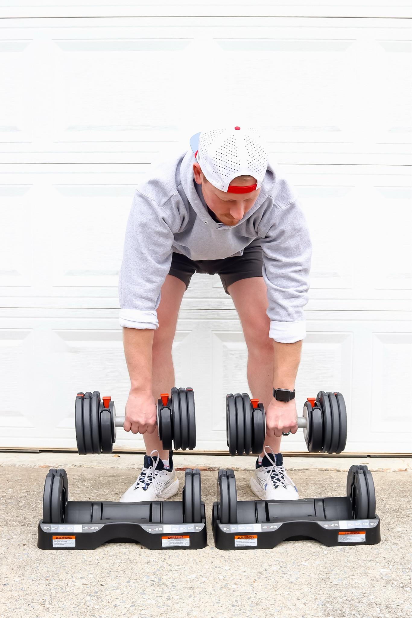 Adjustable Dumbbells- 55lbs each

Nordictrack / fitness equipment / home gym 

#LTKFitness #LTKActive #LTKMens