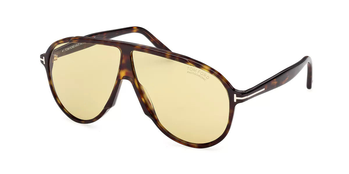 Tom Ford FT1211 VLADIMIR 52E Men's Sunglasses Tortoiseshell Size 65 | SmartBuyGlasses Global