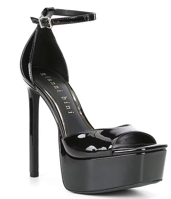 Natali Patent Ankle Strap Platform Dress Sandals   | Dillard's