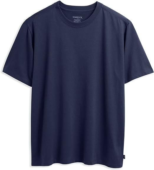 TomboyX Short Sleeve Anywear Tee, All Day Comfort, Super Soft Fabric (XS-6X) | Amazon (US)