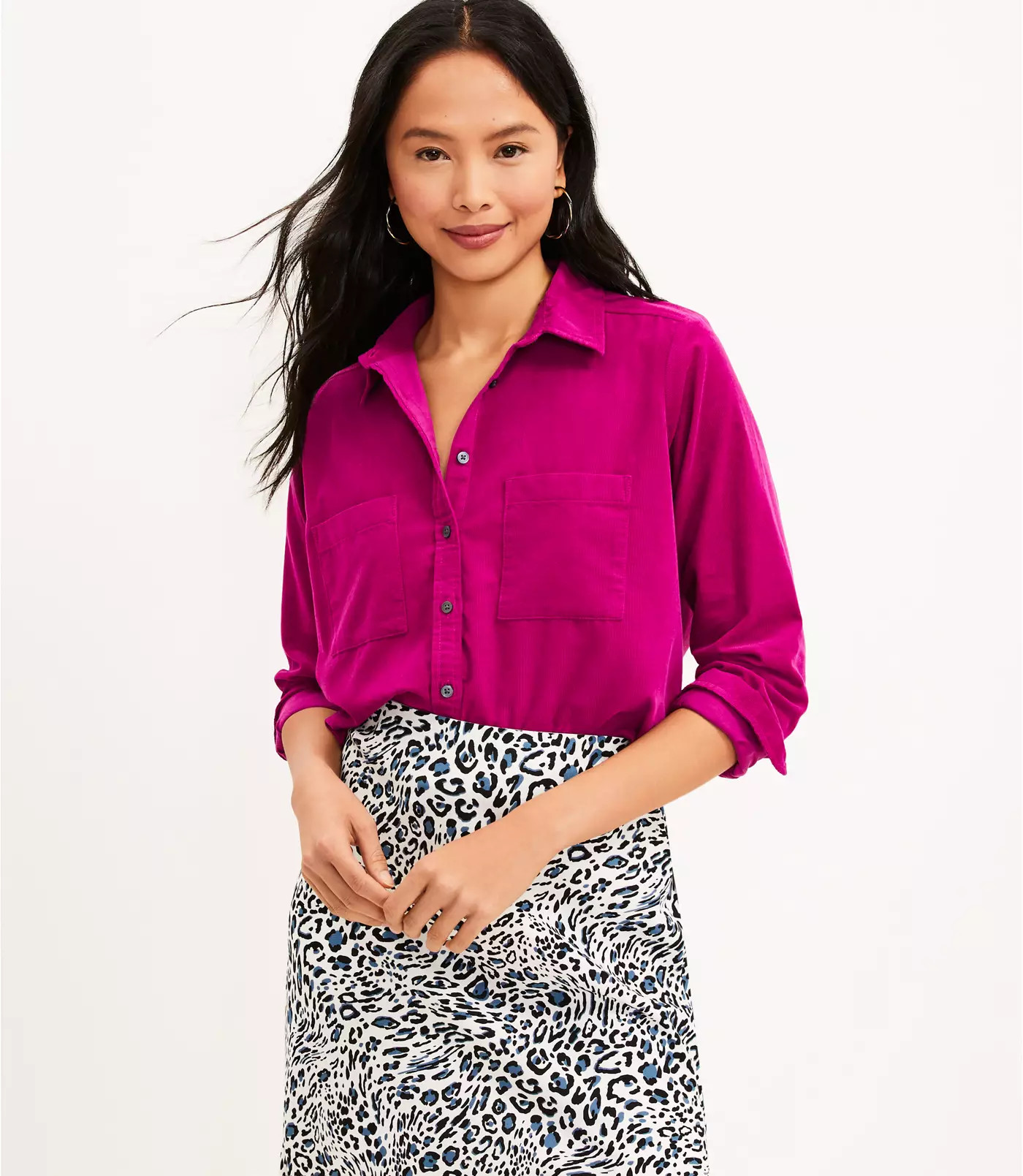 Corduroy Everyday Shirt | LOFT