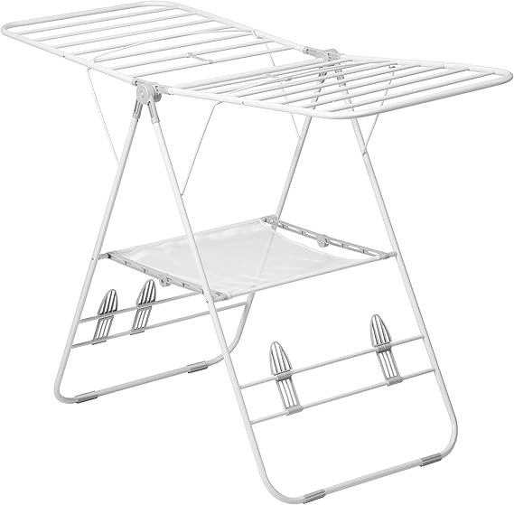 Honey-Can-Do Heavy Duty Gullwing Drying Rack, White Metal | Amazon (US)