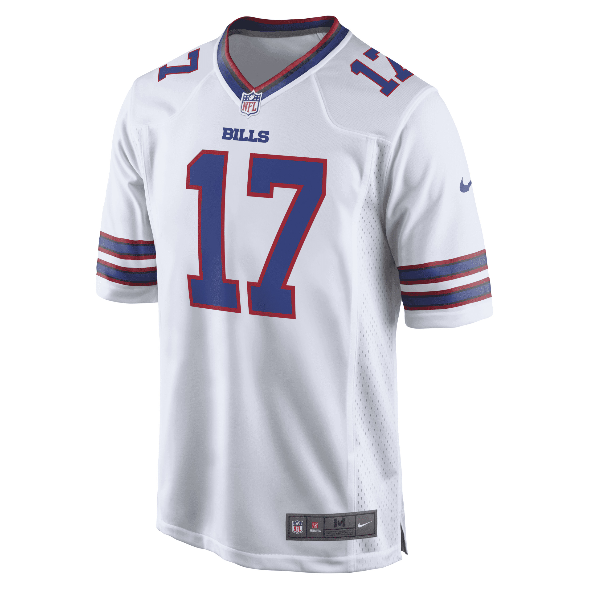 Nike Men's NFL Buffalo Bills (Josh Allen) Game Football Jersey in White, Size: 2XL | 479379-127 | Nike (US)