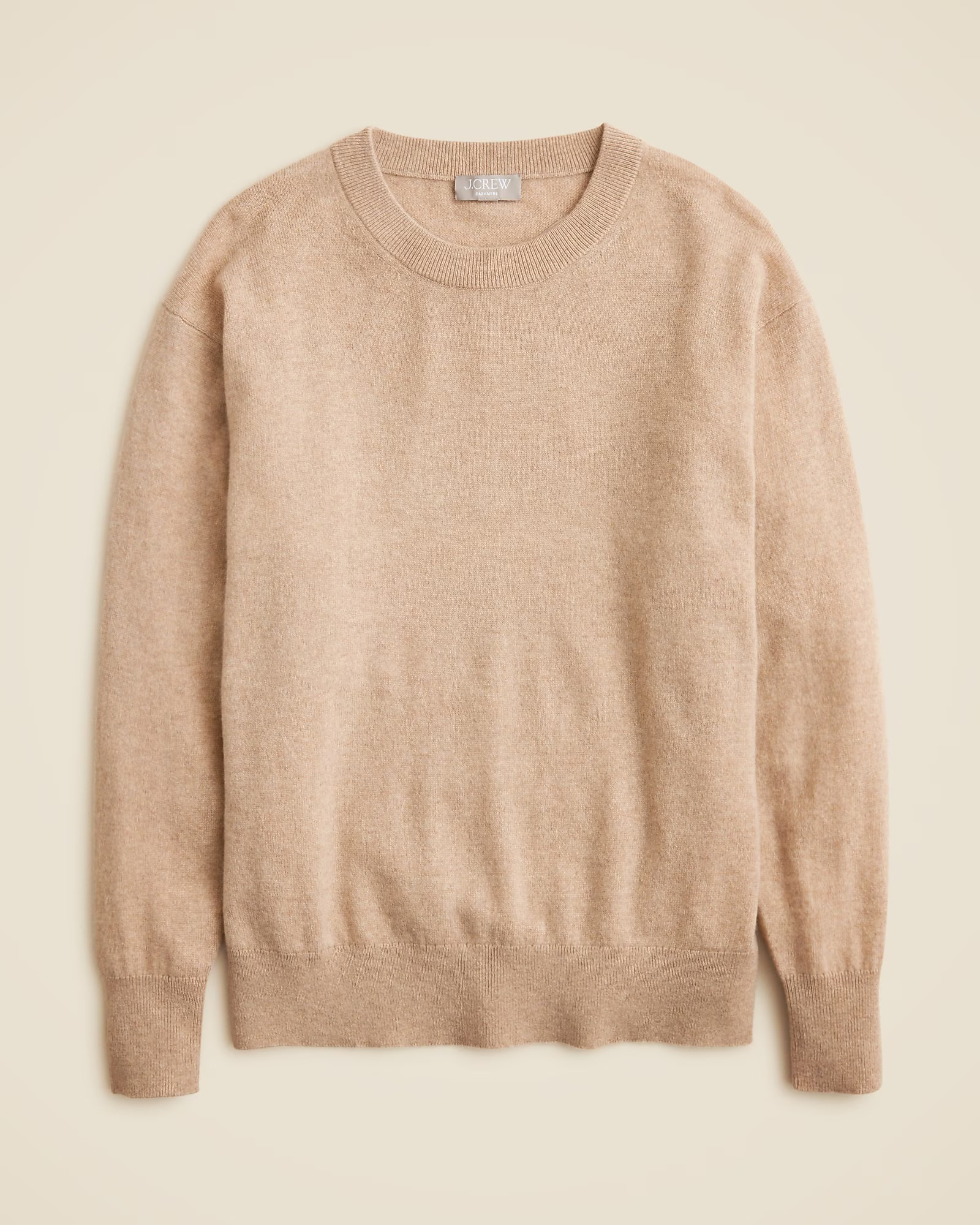 Cashmere relaxed crewneck sweater | J. Crew US