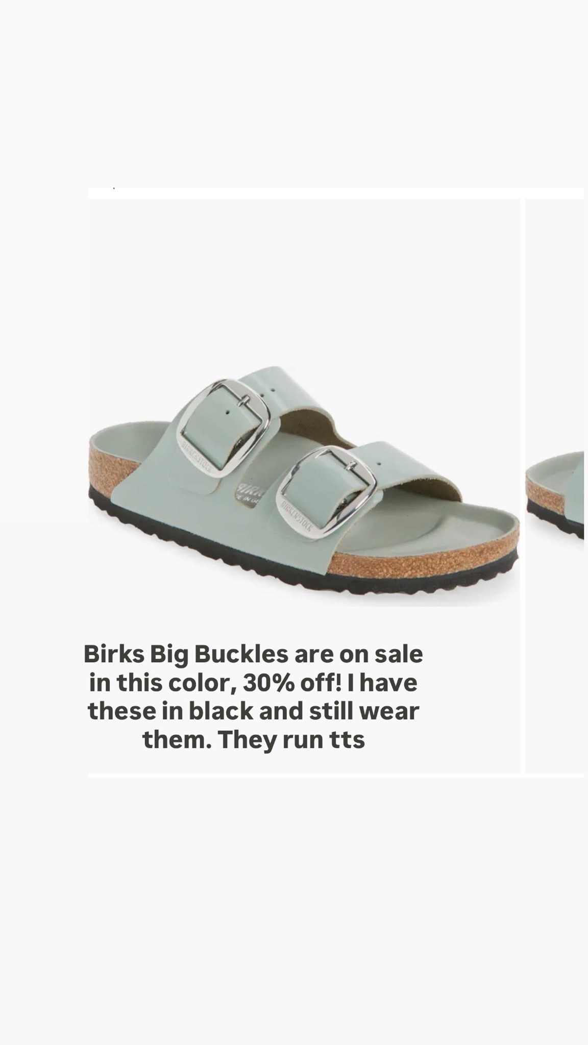 Birk big buckles on sale!

#LTKsale