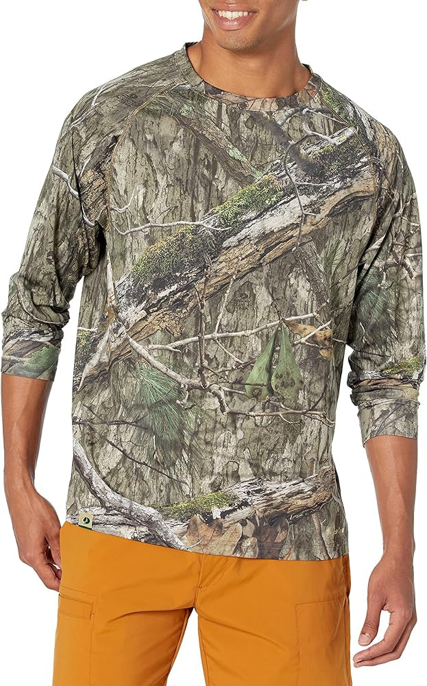 Mossy Oak Camo Hunting Shirts for Men Long Sleeve | Amazon (US)