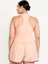 PowerSoft Racerback Cropped Shell Tank | Old Navy | Old Navy (US)