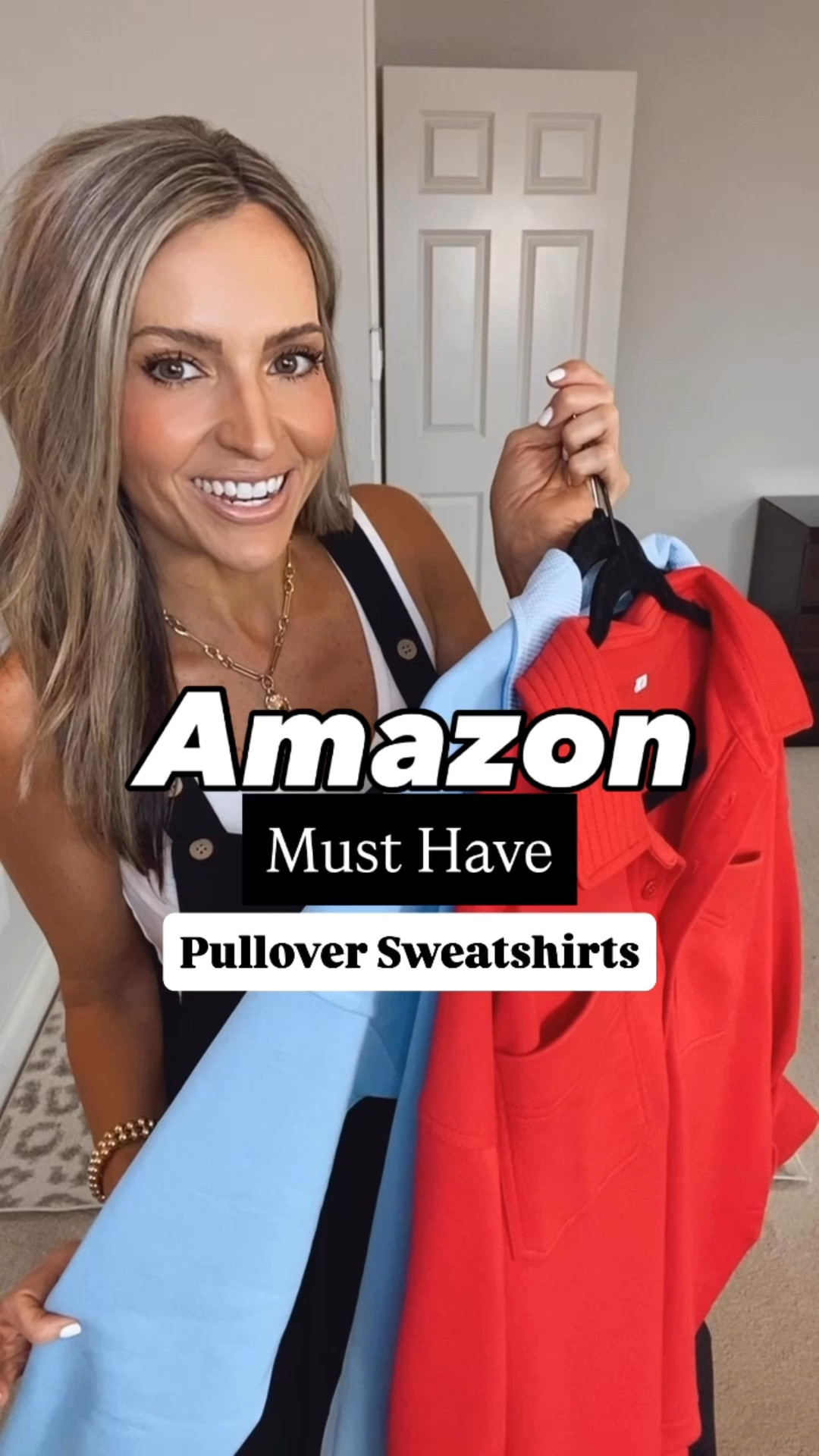 Cozy pullover sweatshirt that are long enough to wear with leggings! Wearing size small. Perfect cute casual fall outfit!

#LTKFindsUnder50 #LTKootd #LTKmomlife