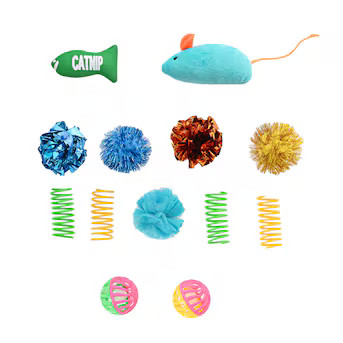 Heart & Herd Variety Multipack Polyester Enrichment Cat Toy | Lowe's