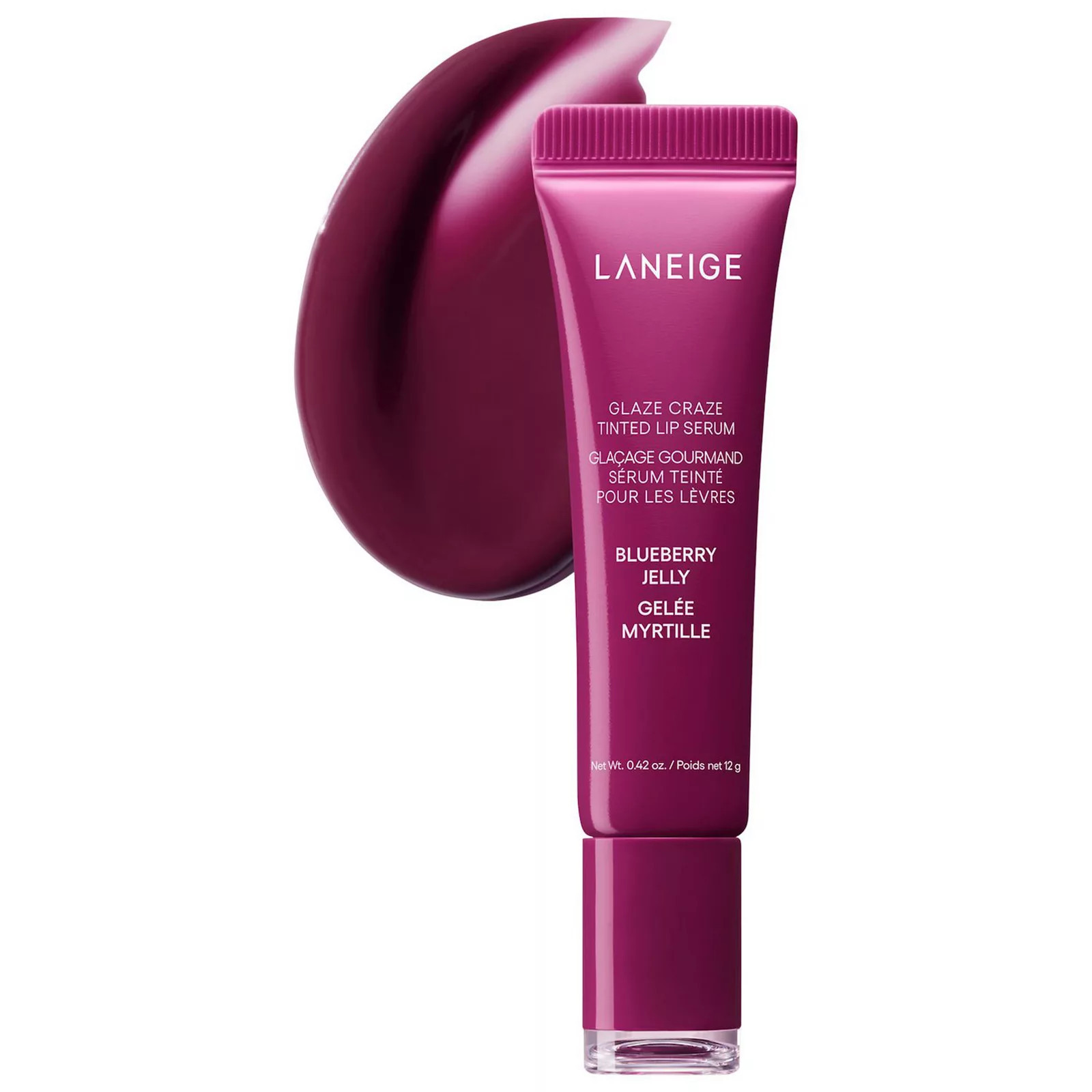 LANEIGE Glaze Craze Tinted Polypeptide Lip Serum, Size: 0.4 FL Oz, Blueberry Jelly | Kohl's