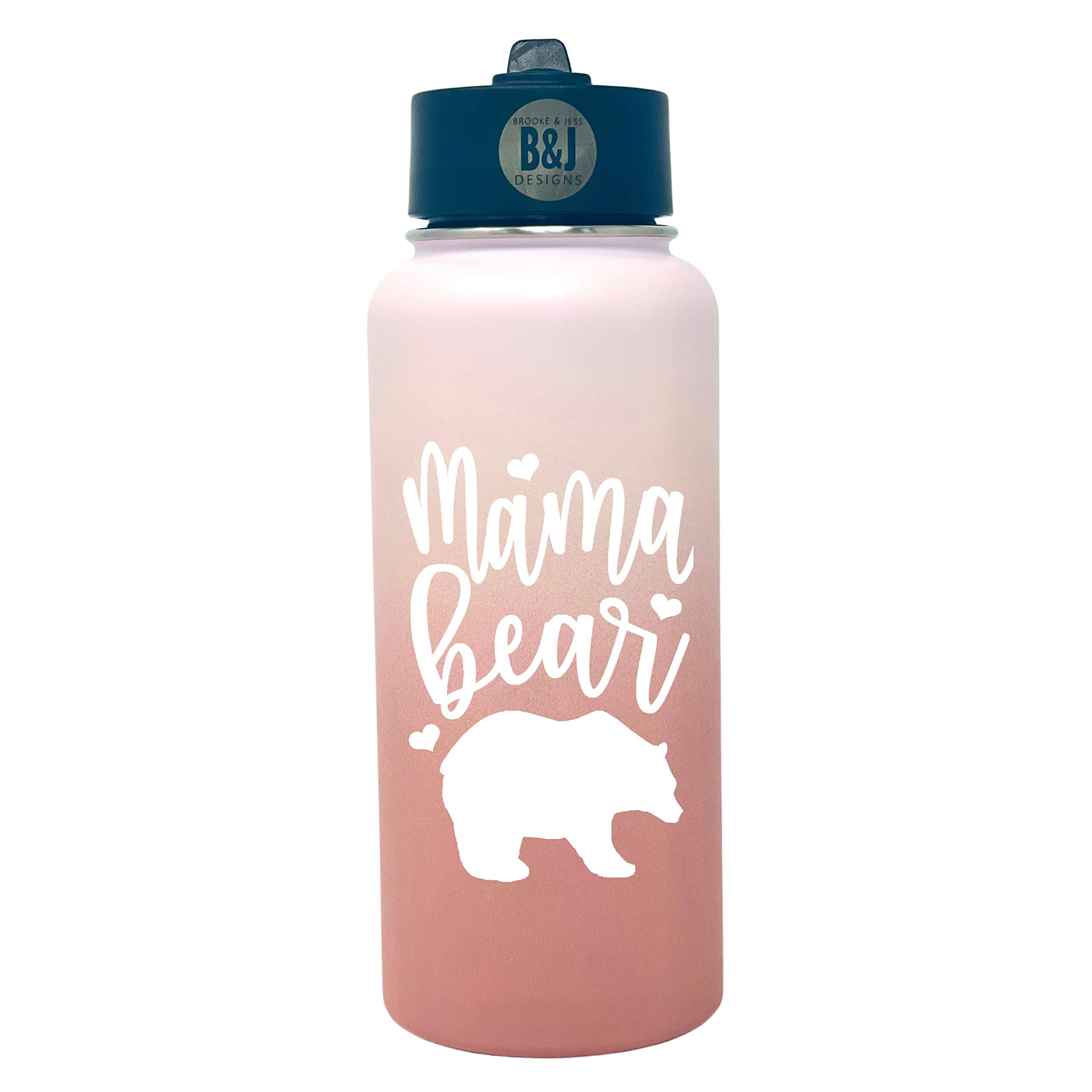 Mom Gift Coffee Mug - Mama Bear Tumbler - Mom Cup - Cute Gifts for Mother, New Moms for Christmas, B | Amazon (US)