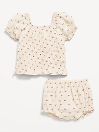 Smocked Top & Bloomer Shorts Set for Baby | Old Navy (US)
