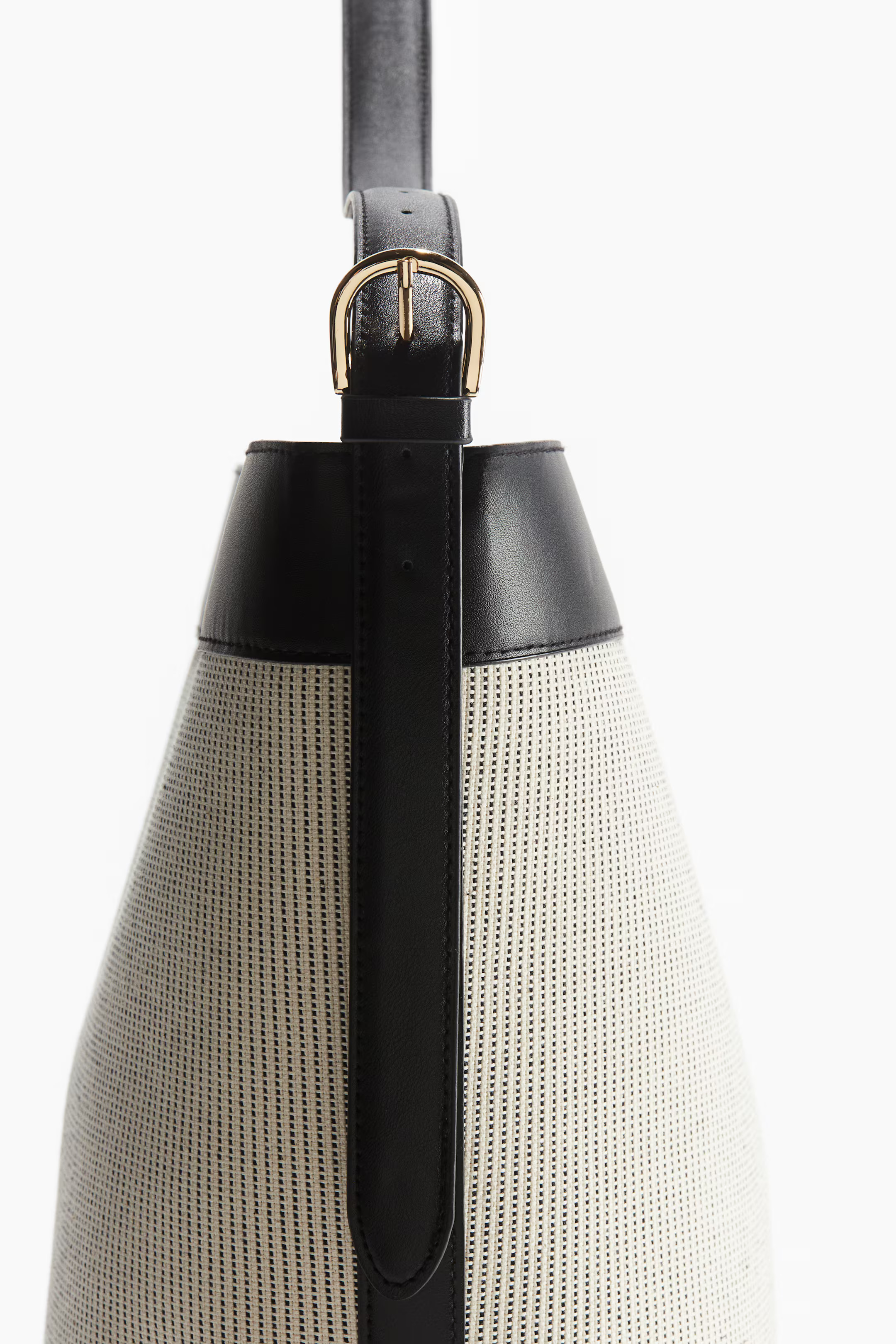 Shopper - Cream/Black - Ladies | H&M GB | H&M (UK, MY, IN, SG, PH, TW, HK)