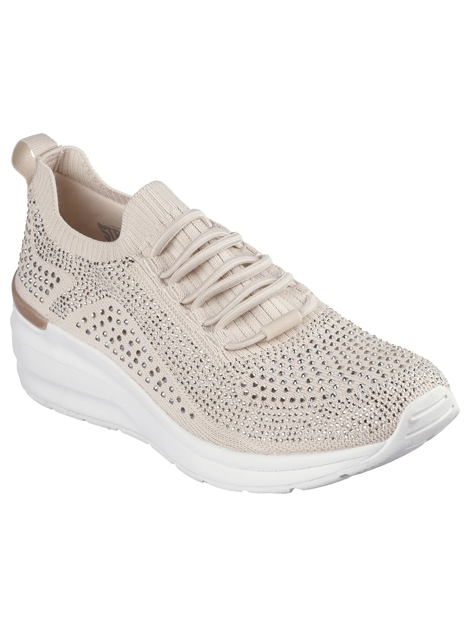 Skechers Women's Street BILLION - RHINESTONE RAMBLER Wedge Sneaker, Sizes 6-11 | Walmart (US)