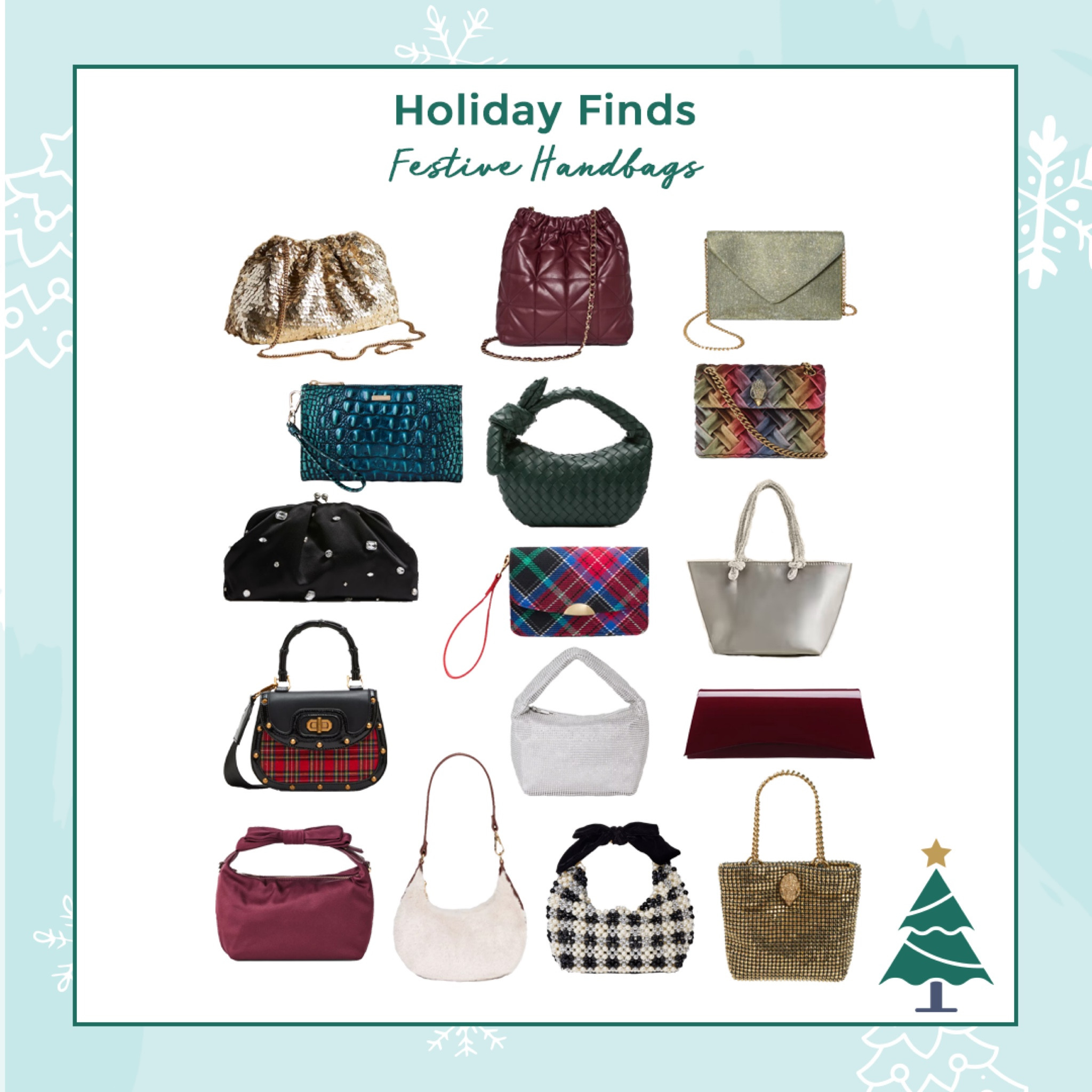 Festive Handbags to style in your holiday outfits! ✨
#handbags
#purses

#LTKHoliday #LTKCyberWeek #LTKSeasonal