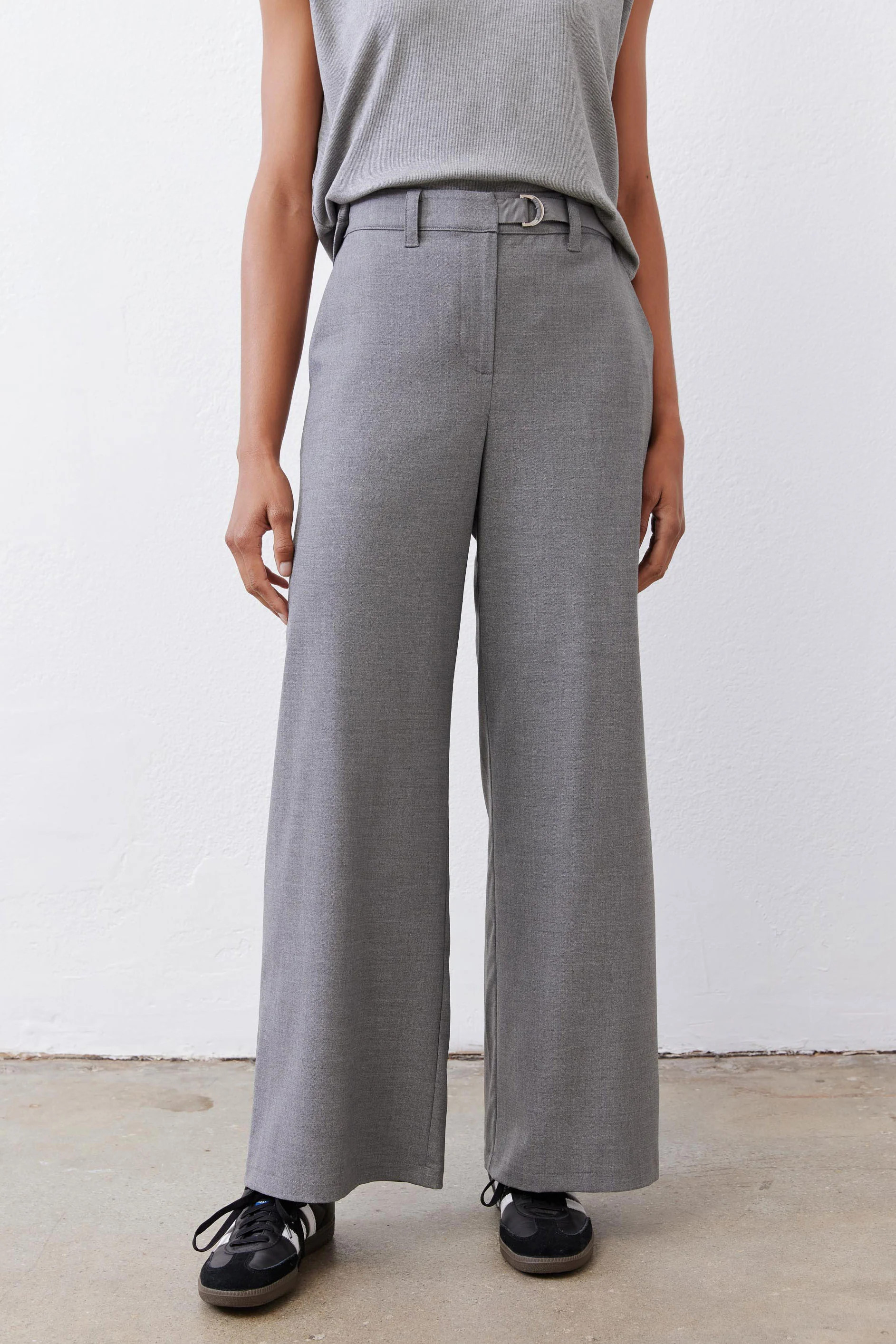 The Belted Wide Leg Trousers | Ruti