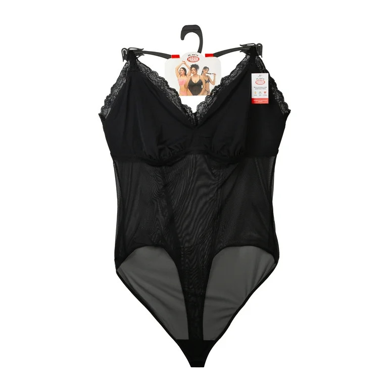 Parade Mesh Lined Cups Bodysuit, Sizes XS to 3XL | Walmart (US)