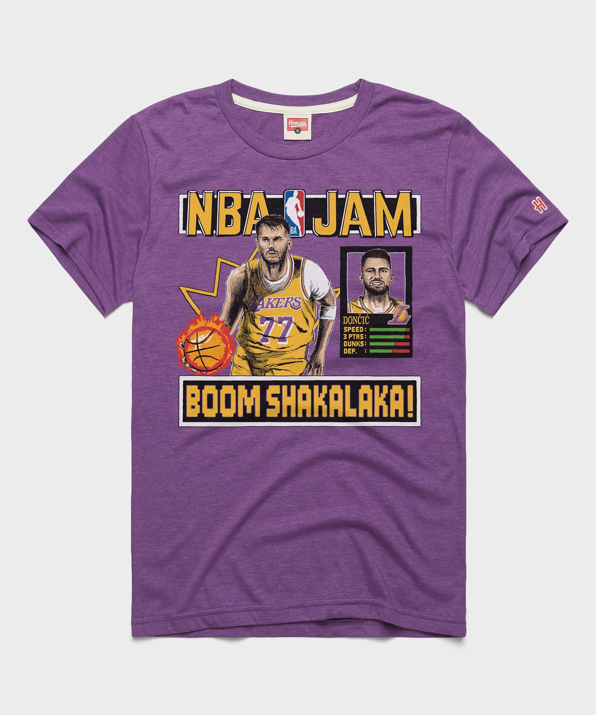 NBA Jam Lakers Luka Doncic | NBA T-Shirt | Homage