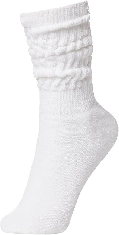 BRUBAKER Womens or Mens Fitness Workout Slouch Socks Gym | Amazon (US)