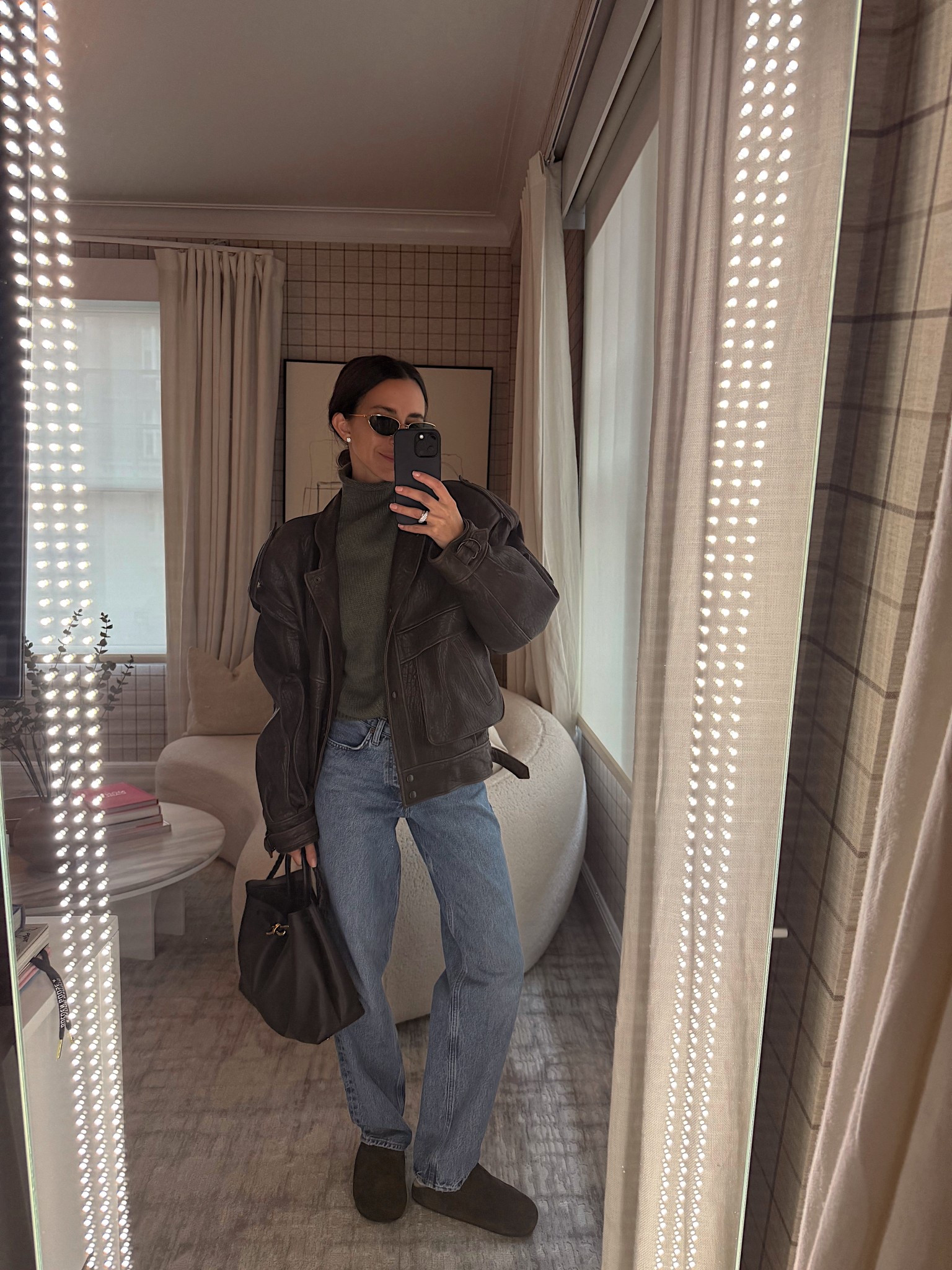 Fall OOTD 🤎 Jacket is YSL but linked similqrsimilar