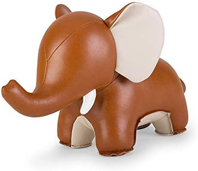zü​ny, zuny Series Bookend Tan for Shelves, Office Decorative - Elephant Abby Ⅱ | Amazon (US)