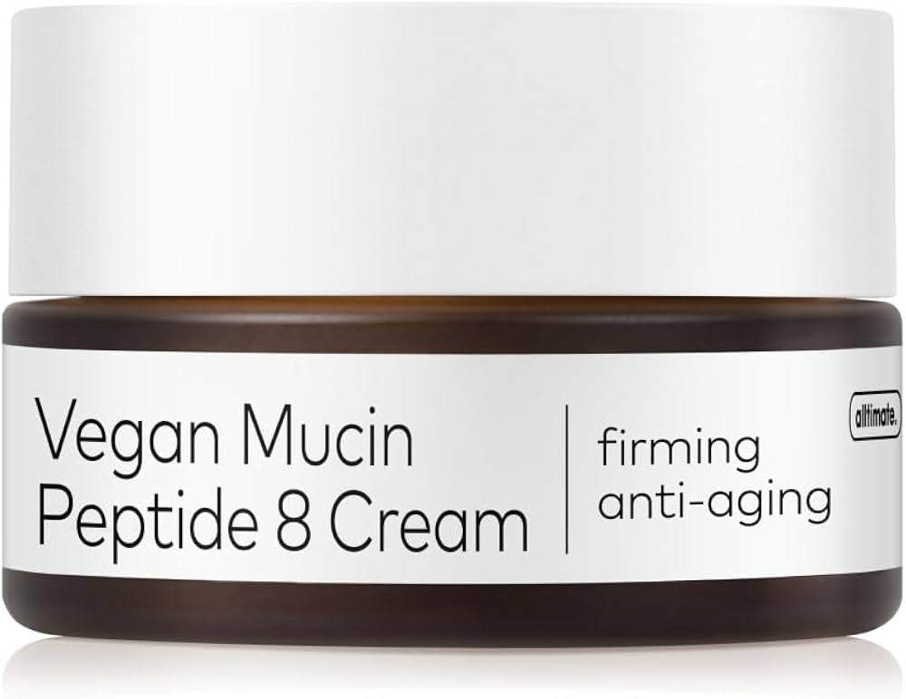 The Face Shop Alltimate Vegan Mucin Peptide 8 Cream 30ml, Face Moisturizer with Vegan snail mucin... | Amazon (US)