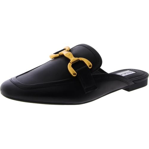 Steve Madden Women's Fortunate Mule, Black Leather, 7.5 | Amazon (US)