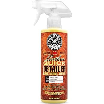 Chemical Guys Leather Quick Detailer - Interior Cleaner and Conditioner for Natural, Synthetic, P... | Amazon (US)
