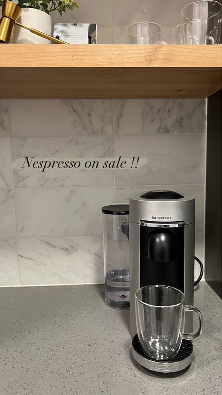 Nespresso 🖤☕️

Coffee maker 
cyberweek
sale finds 


#LTKCyberweek #LTKunder100 #LTKHoliday