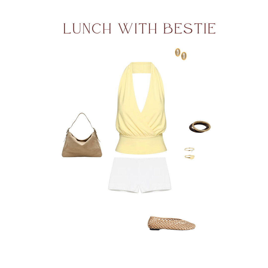 cute summer outfit perfect for lunch! 

 #LTKgrwm #LTKootd #LTKSeasonal