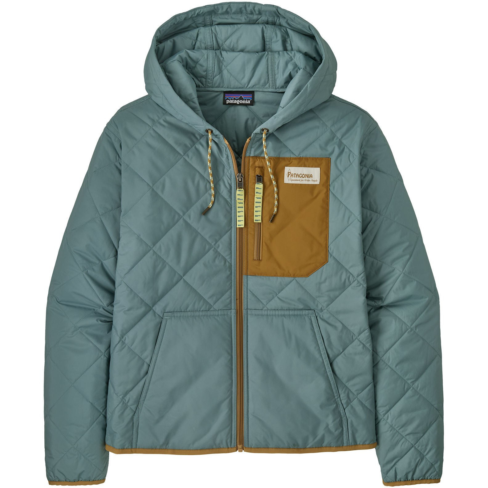 Patagonia Women's Diamond Quilted Insulated Bomber Hoody  Blue M | REI