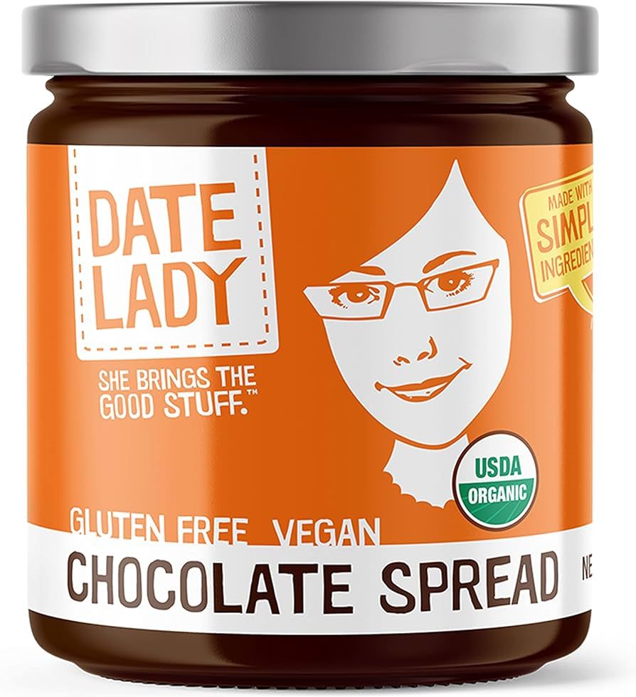 Organic Chocolate Date Spread | Vegan, Paleo, Gluten Free & Kosher, No Added Sugar, No Preservati... | Amazon (US)