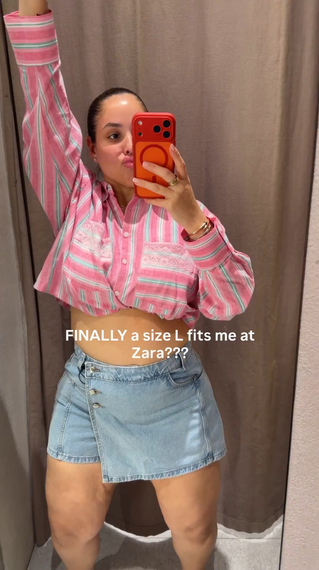 Zara sizing is actually a social experiment 😂
one skirt fits perfect and the next one won’t even zip??

midsize outfit ideas | zara try on haul | curvy fashion finds



#LTKootd #LTKMidsize #LTKgrwm