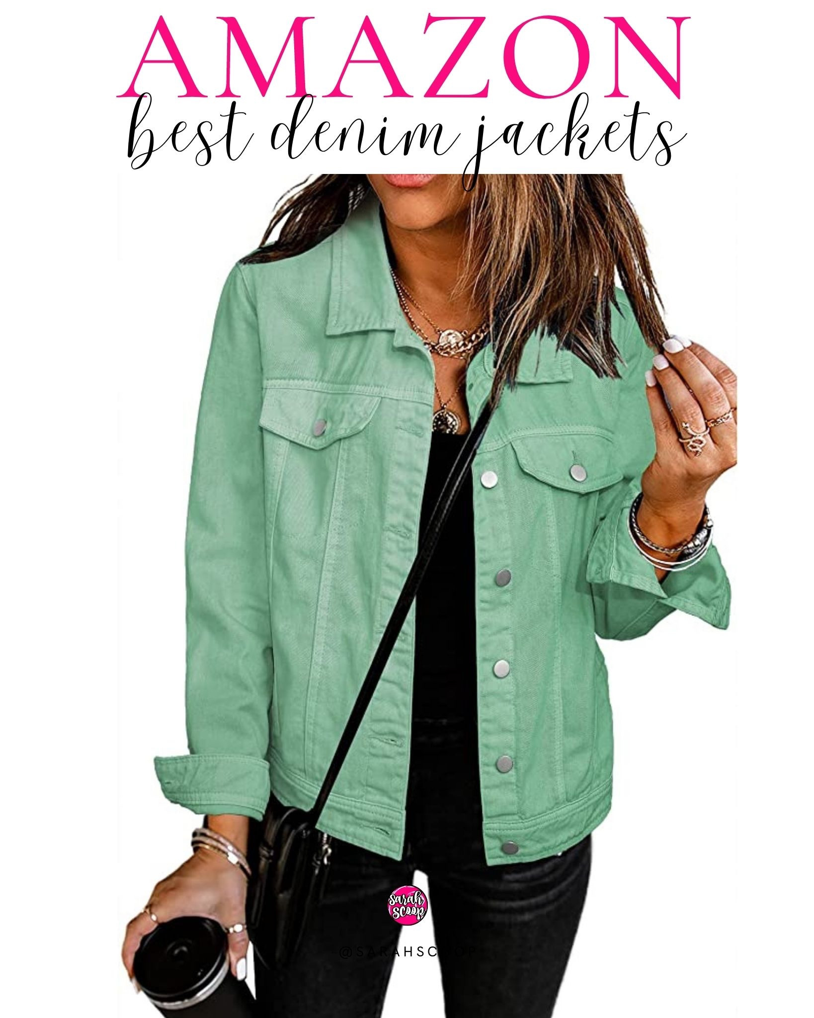 The screen denim jacket would be perfect for St. Patrick’s Day! A great St. Patrick’s Day luck!  If you're looking for the perfect denim jacket to take your outfit to the next level, check out our Amazon best-selling spring favorites. From classic styles to trendy looks, find your favorite at #Amazon today! #DenimJacket #SpringFavorites #AmazonStyle #ClothingMustHave #SpringWardrobeReady #JeansGoals #StayStylish #FashionistaStyle #OutfitInspiration

#LTKFind #LTKunder50 #LTKstyletip