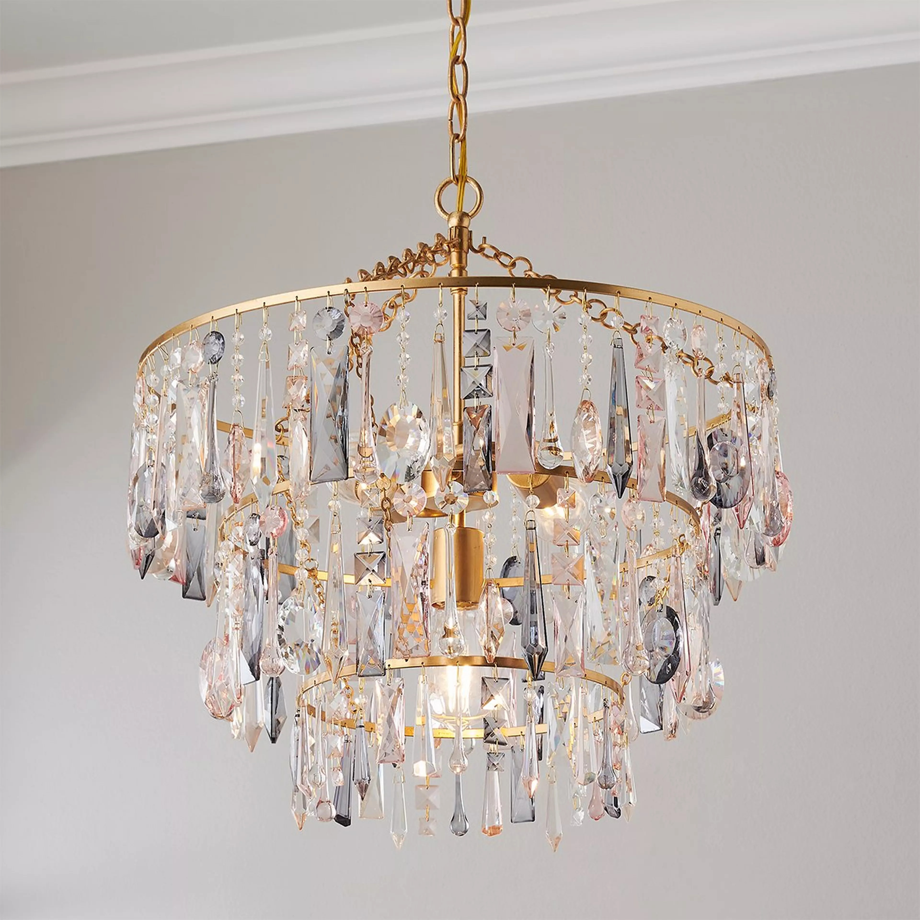 Crystal Medley Chandelier | Shades of Light