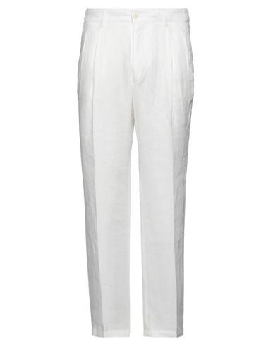 Drykorn Man Pants White Size 30 Linen | YOOX (US)