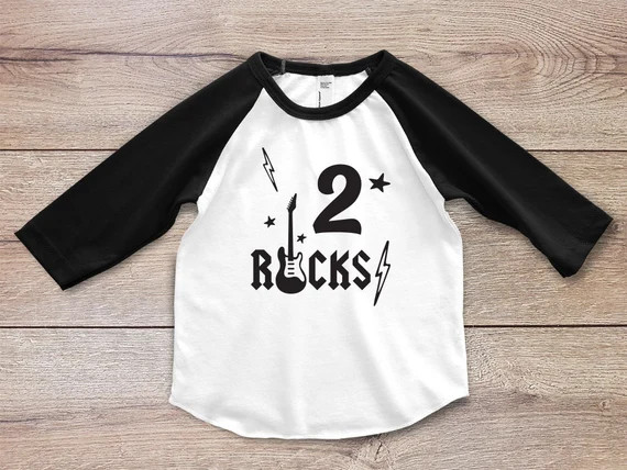 2 Rocks Shirt, 2 Year Old Birthday Shirts, 2 Year Old Birthday Outfit, 2nd Birthday Shirt Outfit, Ro | Etsy (US)
