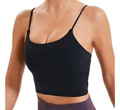 Lemedy Women Padded Sports Bra Fitness Workout Running Shirts Yoga Tank Top | Amazon (UK)