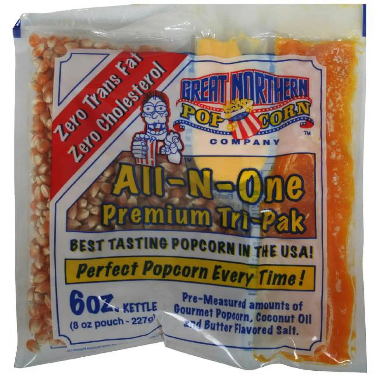 Trademark 83-DT5408 6 oz Great Northern Premium Popcorn Portion Packs - Case of 24 | Walmart (US)