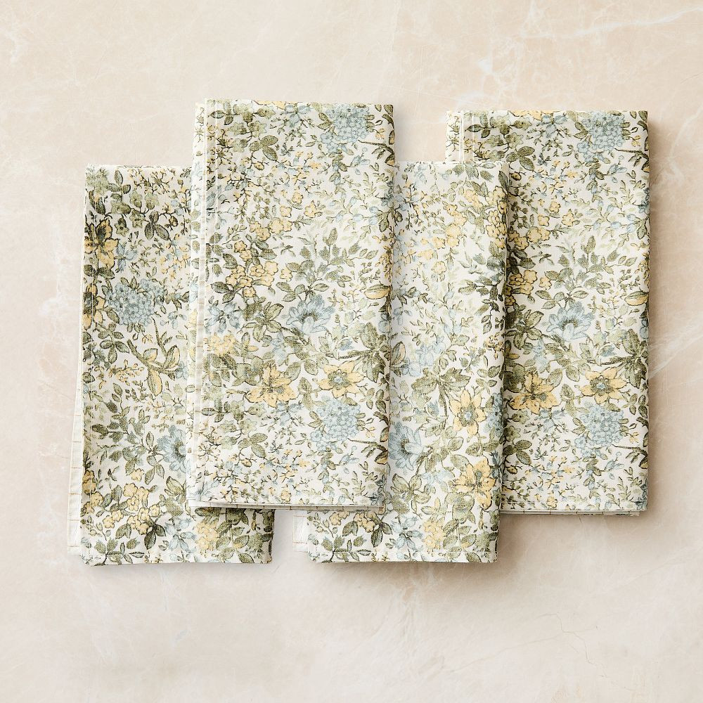 Frankie Floral Napkin Sets | West Elm (US)