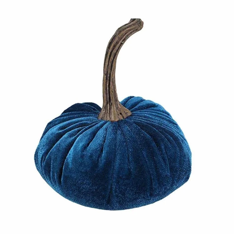 Clearance! EQWLJWE Handmade Velvet Pumpkins Decor, Super Soft Stuffed Pumpkin, Durable Plush Hall... | Walmart (US)