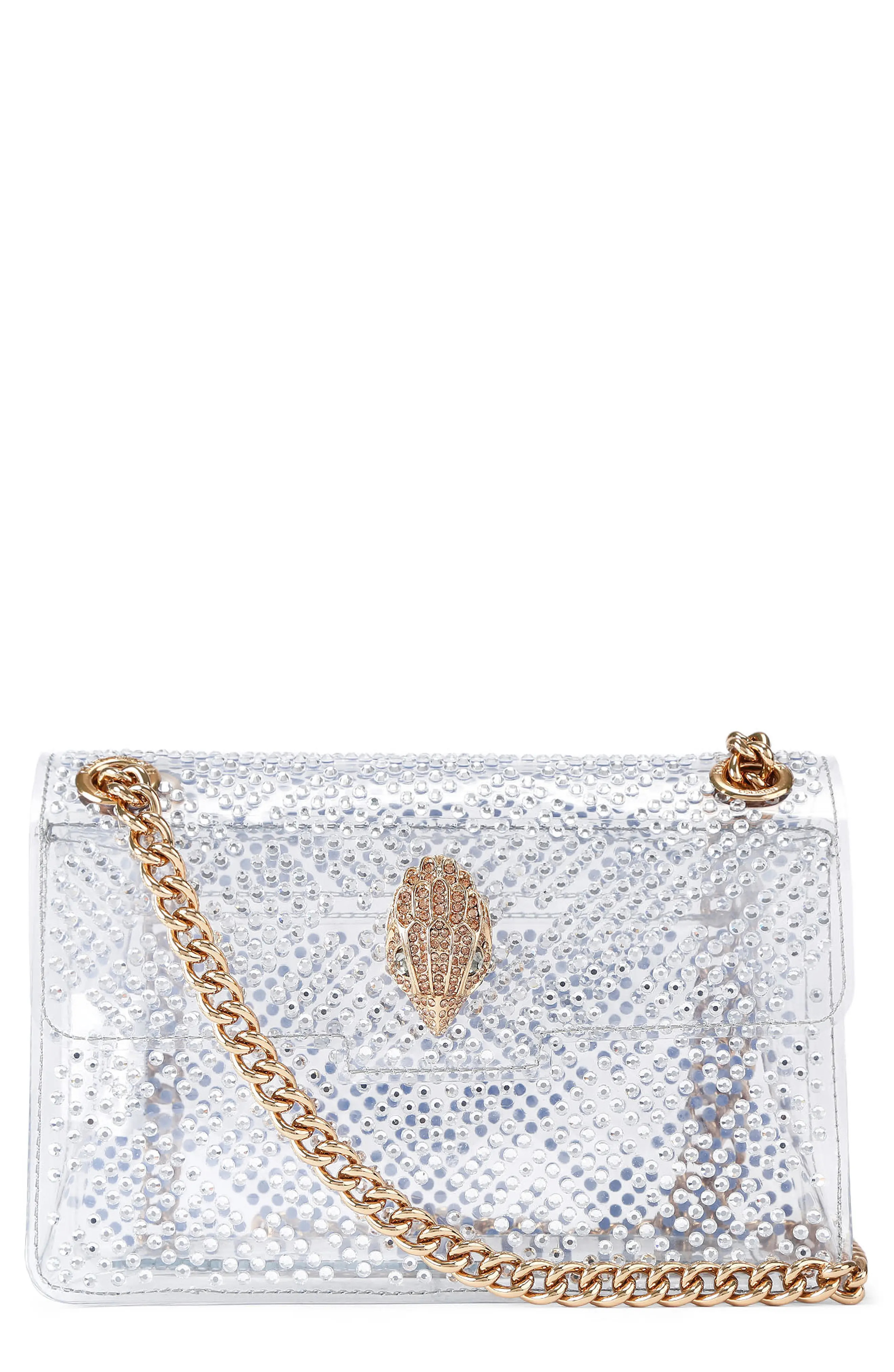 Kurt Geiger London Mini Kensington Vinyl Convertible Clear Crossbody Bag (Women) | Nordstrom | Nordstrom