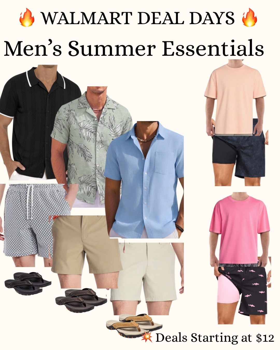 ☀️ Refresh his wardrobe for less!

Walmart Deal Days has some seriously good men’s fashion finds—from lightweight button-downs and graphic tees to shorts, swim trunks, and comfortable sandals. These are easy, everyday pieces at prices you’ll love.

🔥 Shop now before the best styles and sizes sell out! Everything is linked here in my LTK.

💕 Follow for more Walmart fashion, affordable finds, Amazon favorites, and daily deals!

#LTKSaleAlert #LTKOver40 #LTKMens