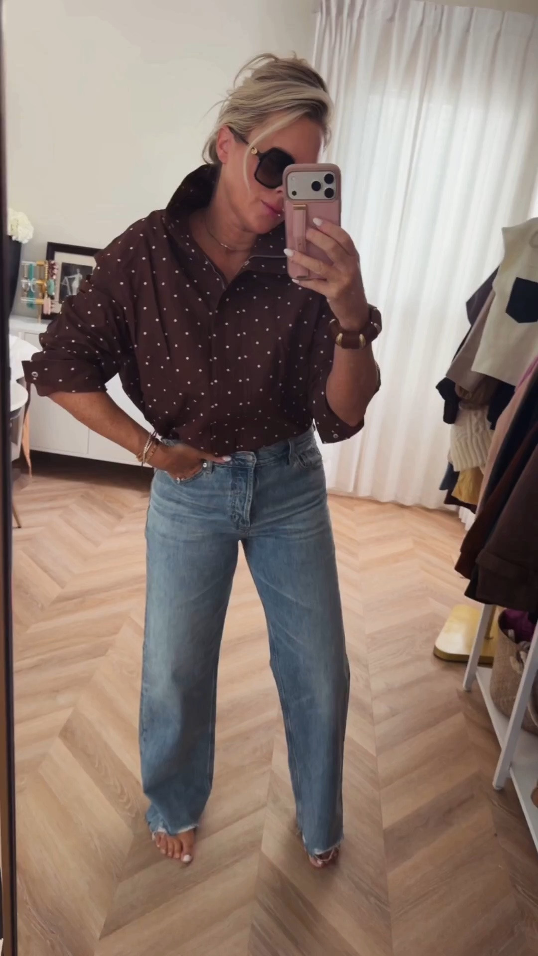My jacket is fully restocked and ready to be shipped! Jeans are my go to lately! TTS in this pic.

Fall style. Sale. Polk a dot. Jeans.

#LTKSaleAlert #LTKootd #LTKSeasonal