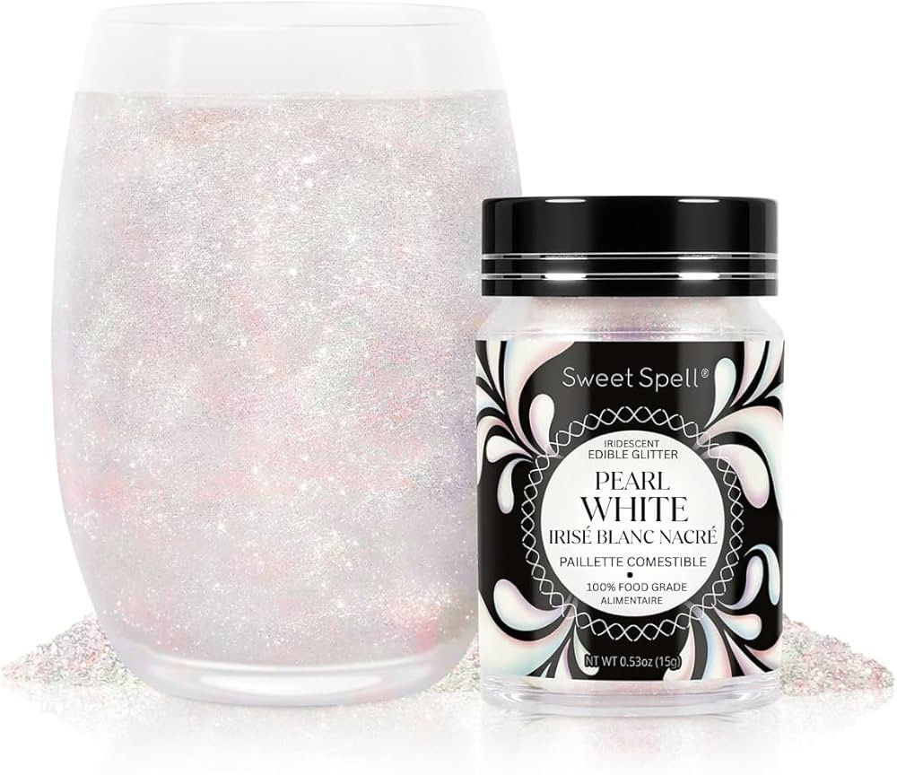Sweet Spell Edible Glitter (15g) - Shimmer Sparkles for Drinks, Cakes, Cocktails - 100% Edible & ... | Amazon (US)