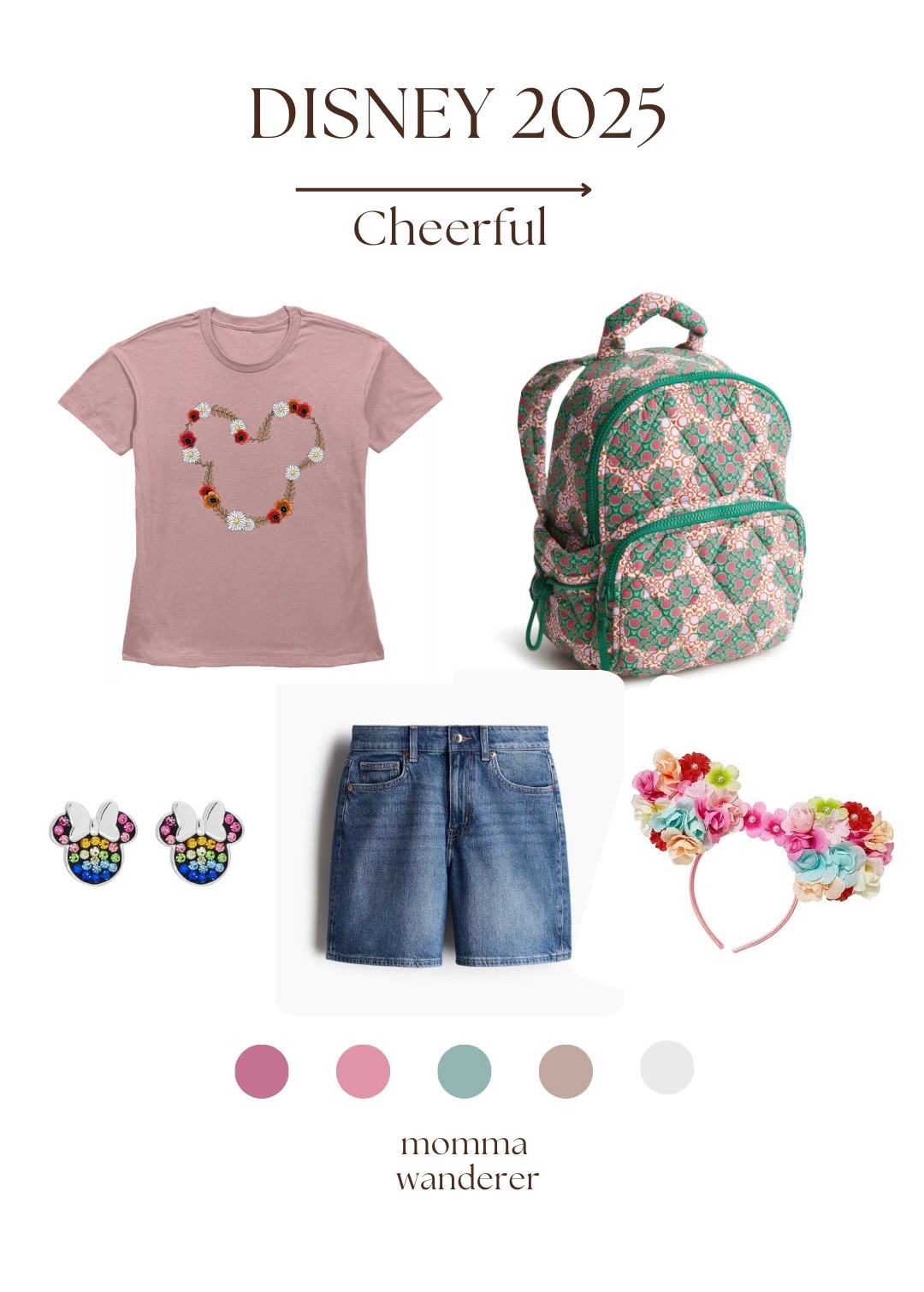 Disney fit check! Cheerful | floral Disney vacation style 

#LTKTravel #LTKStyleTip #LTKSeasonal