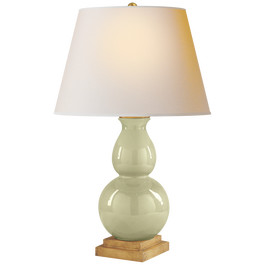 Gourd Form Small Table Lamp | Visual Comfort