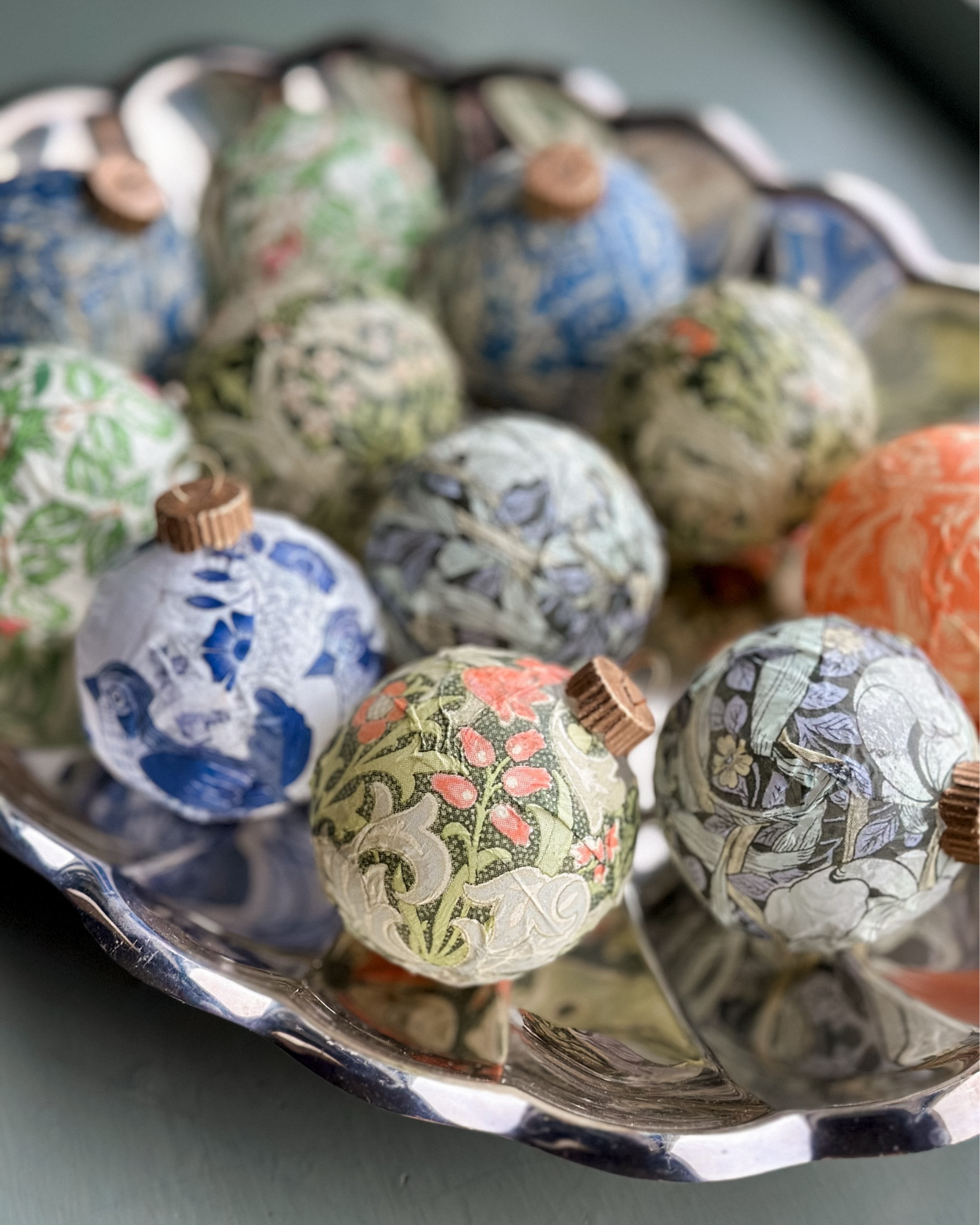 Decoupage ornaments!  Here are all the items I used  

#LTKHome #LTKHoliday
