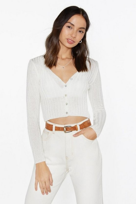 No Chills Cropped Button-Down Cardigan | NastyGal (US & CA)